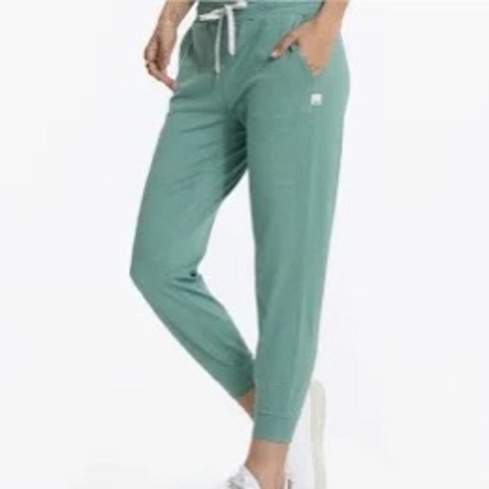 Vuori Performance Jogger pants Womens Green Heather Sweatpants Training, Medium
